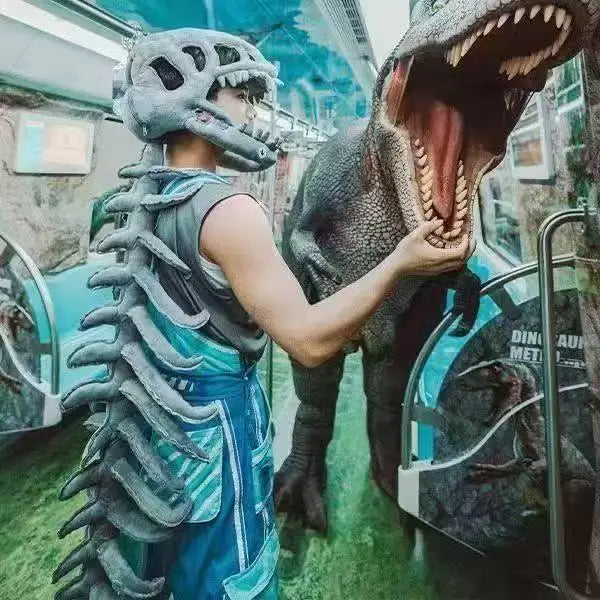 恐竜の頭飾りパーティー帽子